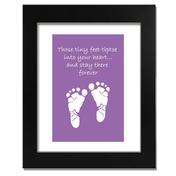 Baby Footprint Quote
 Quotes About Baby Feet QuotesGram