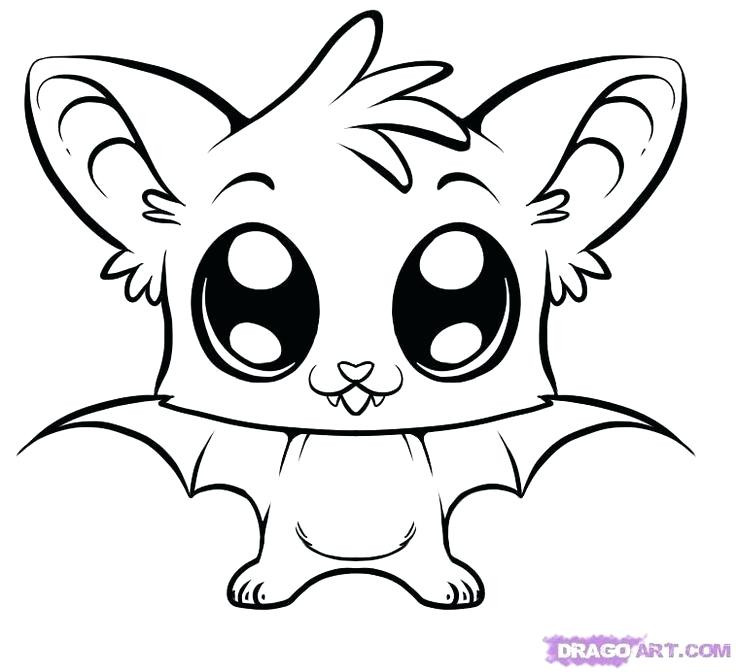 Baby Foxes Coloring Pages
 Baby Fox Drawing at GetDrawings