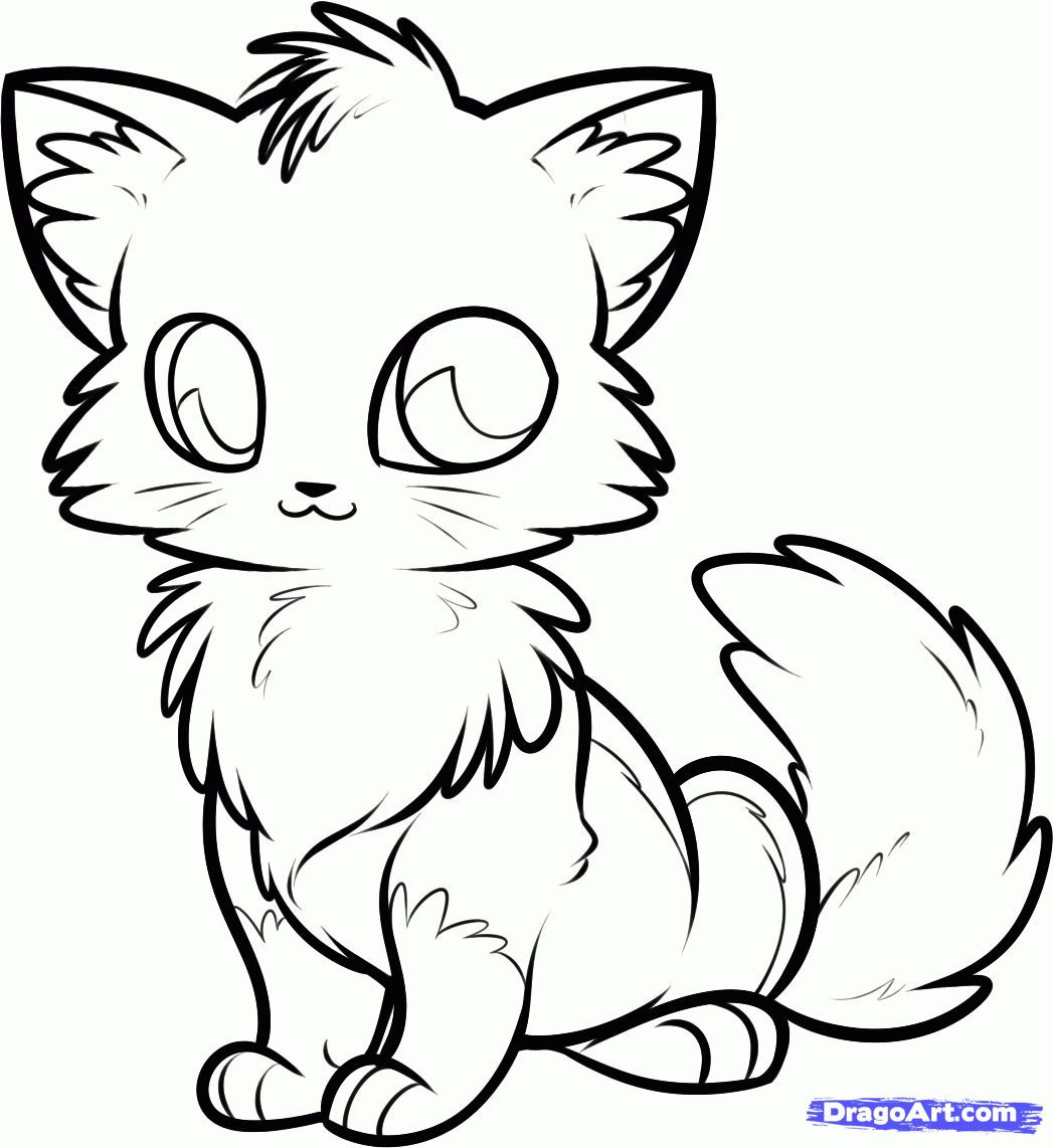 Baby Foxes Coloring Pages
 Baby Fox Coloring Pages Page Cute Free Download Printable