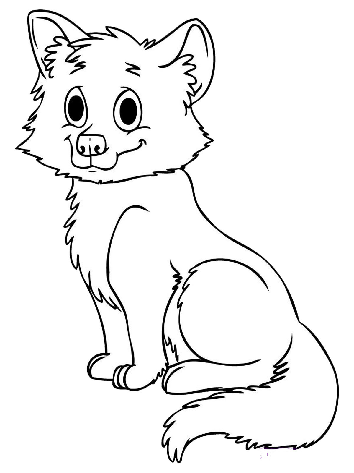 Baby Foxes Coloring Pages
 Baby Panda Coloring Pages Coloring Pages For Children