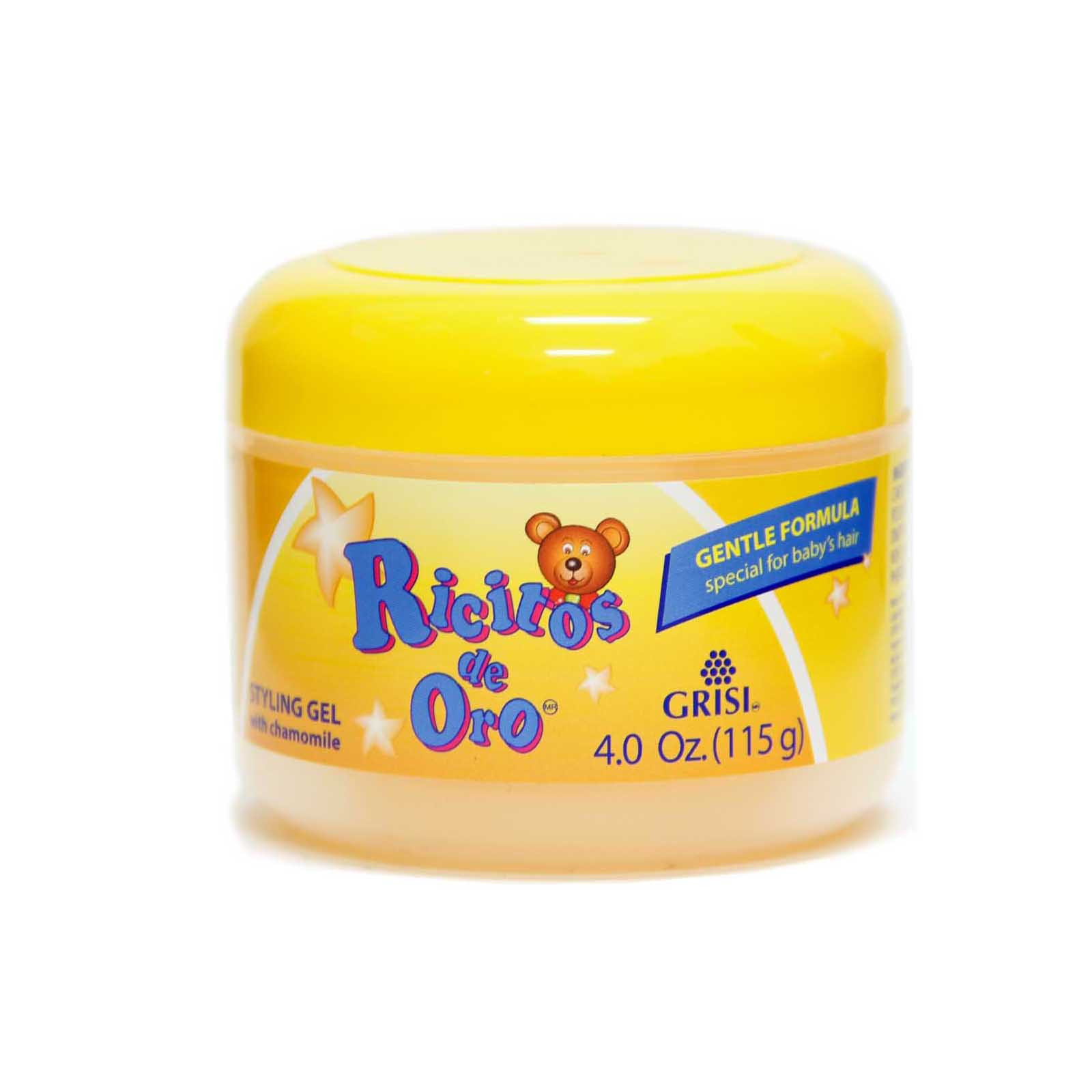 Baby Gel Hair
 Ricitos De Oro Baby Styling Gel with Chamomile 4 Oz