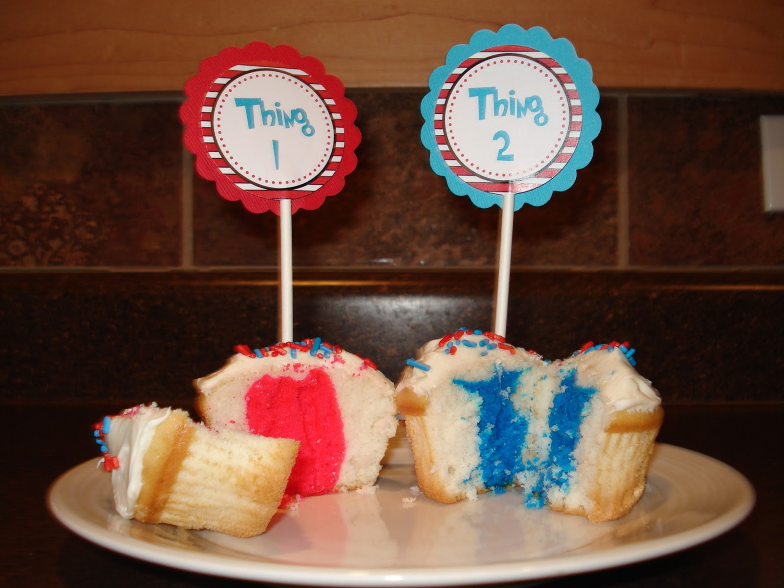 Baby Gender Reveal Party Ideas For Twins
 The Long Way Around Twin Gender Reveal Party