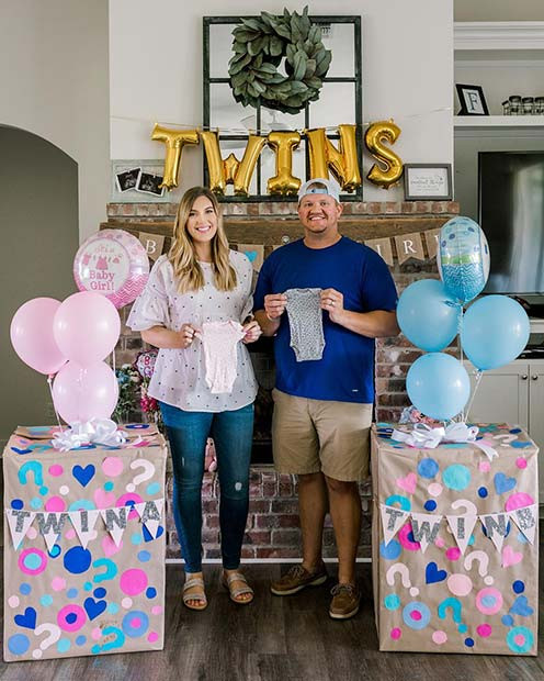 Baby Gender Reveal Party Ideas For Twins
 43 Adorable Gender Reveal Party Ideas Page 2 of 4