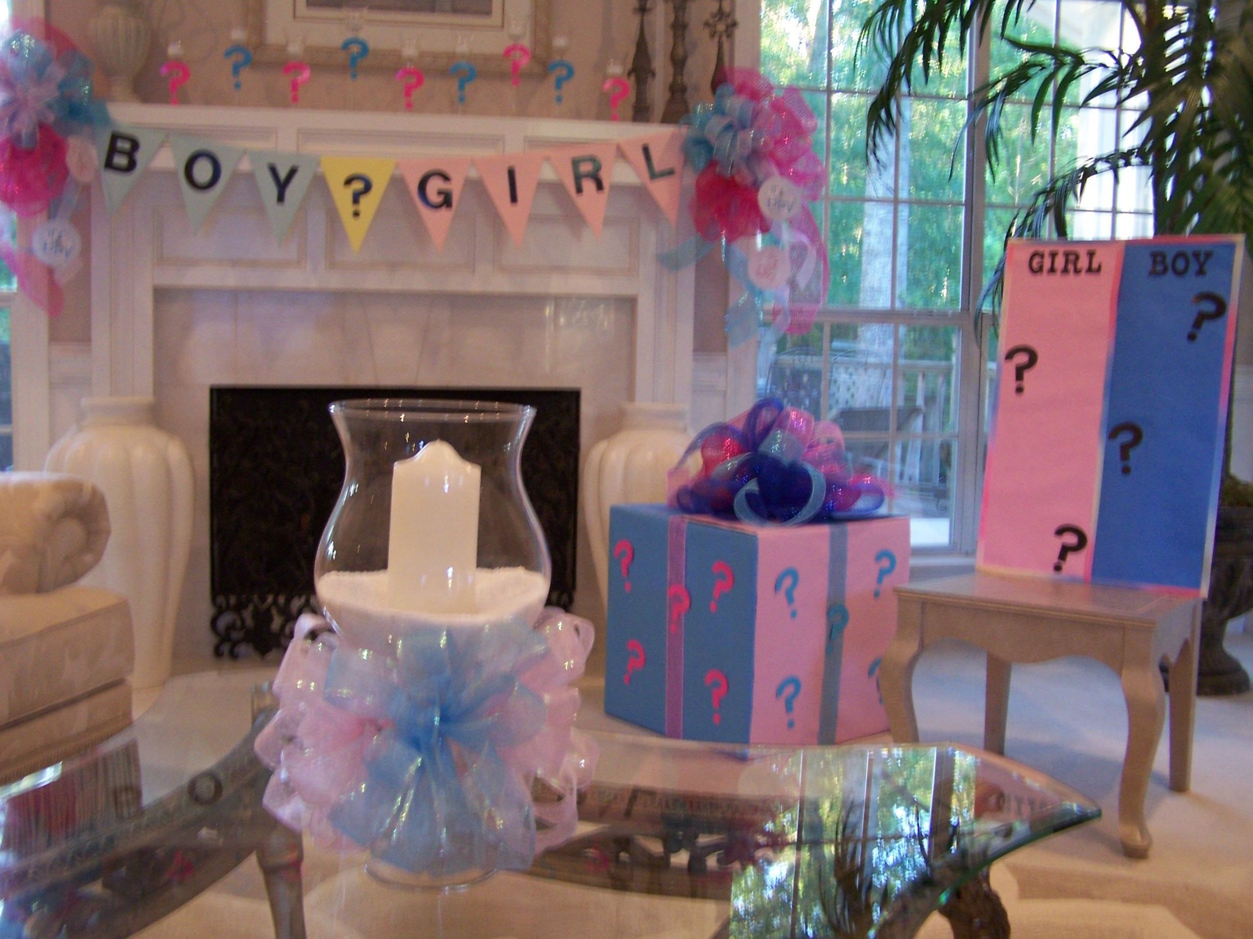 Baby Gender Reveal Party Ideas Pinterest
 Gender reveal party ideas Babies