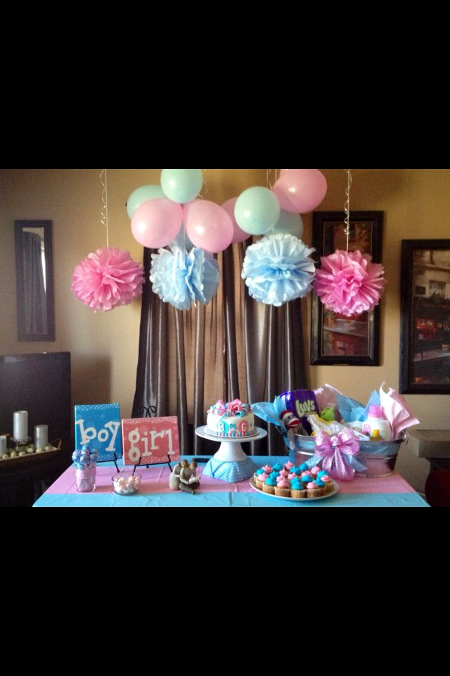 Baby Gender Reveal Party Ideas Pinterest
 Gender reveal party Party Ideas