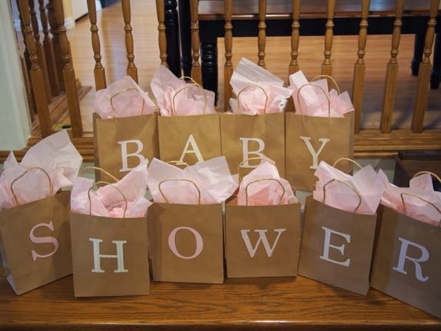 Baby Gift Bag Ideas
 Baby Shower Game each bag contains a baby item beginning