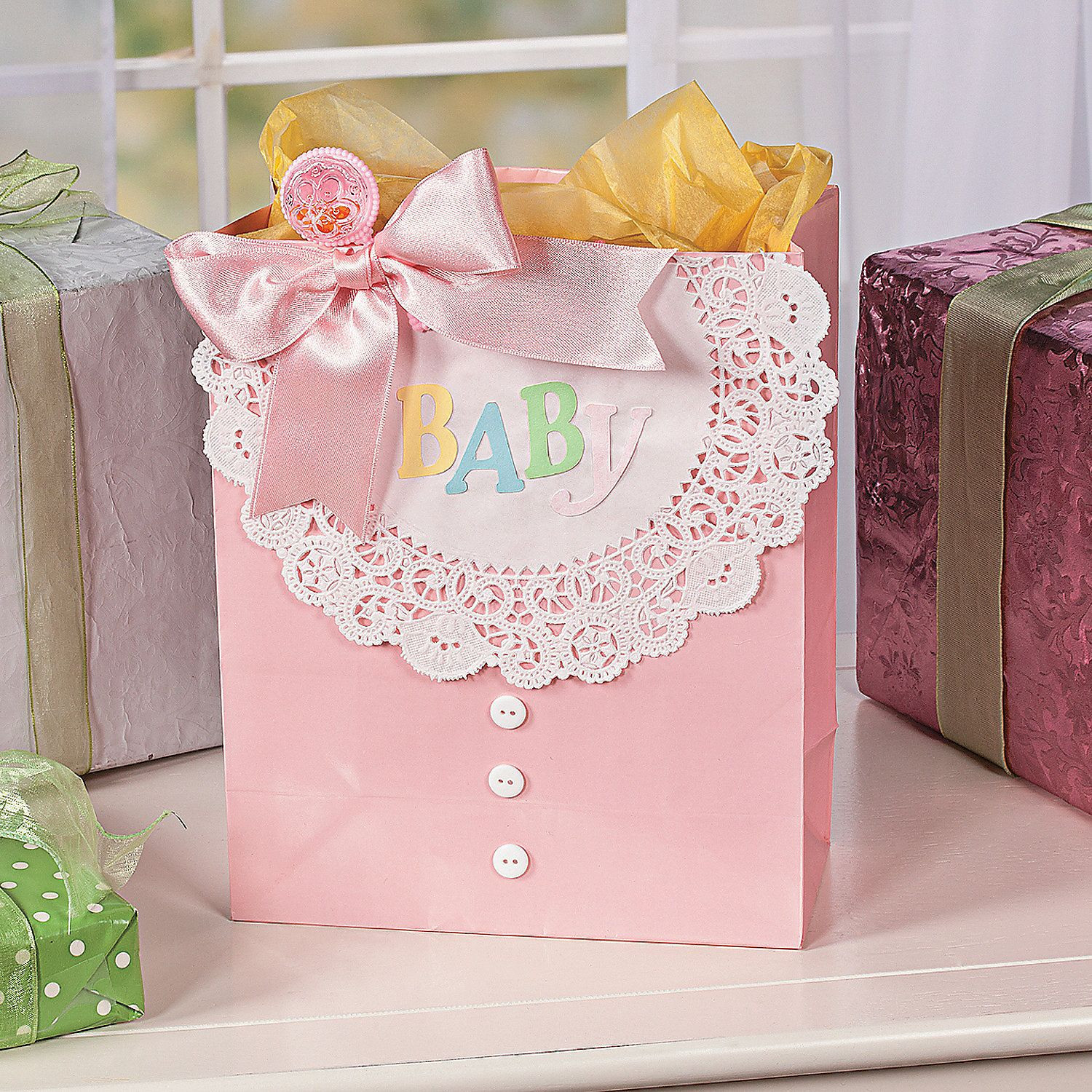 Baby Gift Bag Ideas
 Baby Gift Bag OrientalTrading