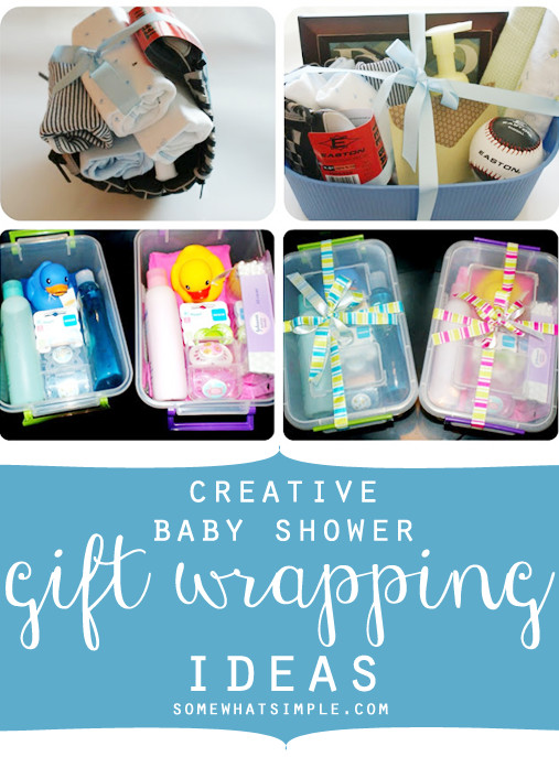 Baby Gift Wrapping Creative Ideas
 Creative Baby Shower Gift Wrapping Ideas
