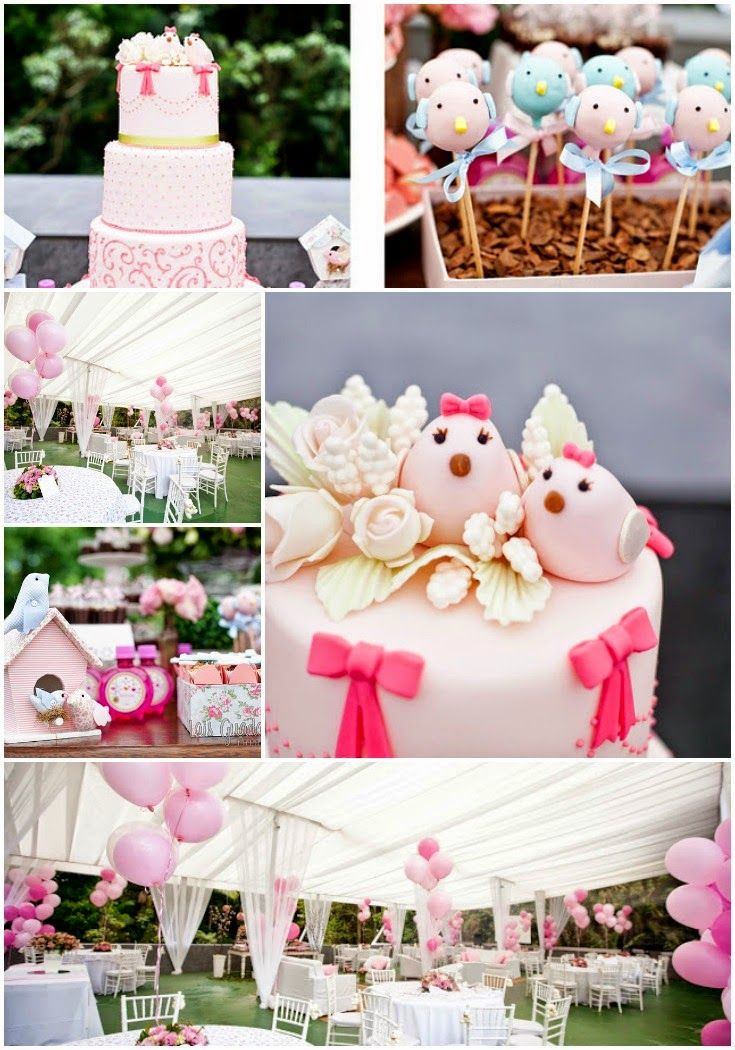 Baby Girl 1st Birthday Decorations
 34 Creative Girl First Birthday Party Themes and Ideas