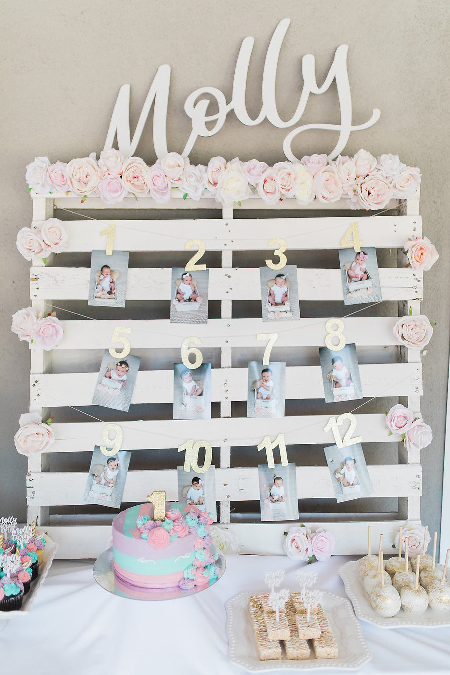 Baby Girl 1st Birthday Decorations
 Ali Fedotowsky Manno s Daughter Turns 1