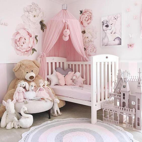 Baby Girl Decorating Room Ideas
 50 Inspiring Nursery Ideas for Your Baby Girl Cute