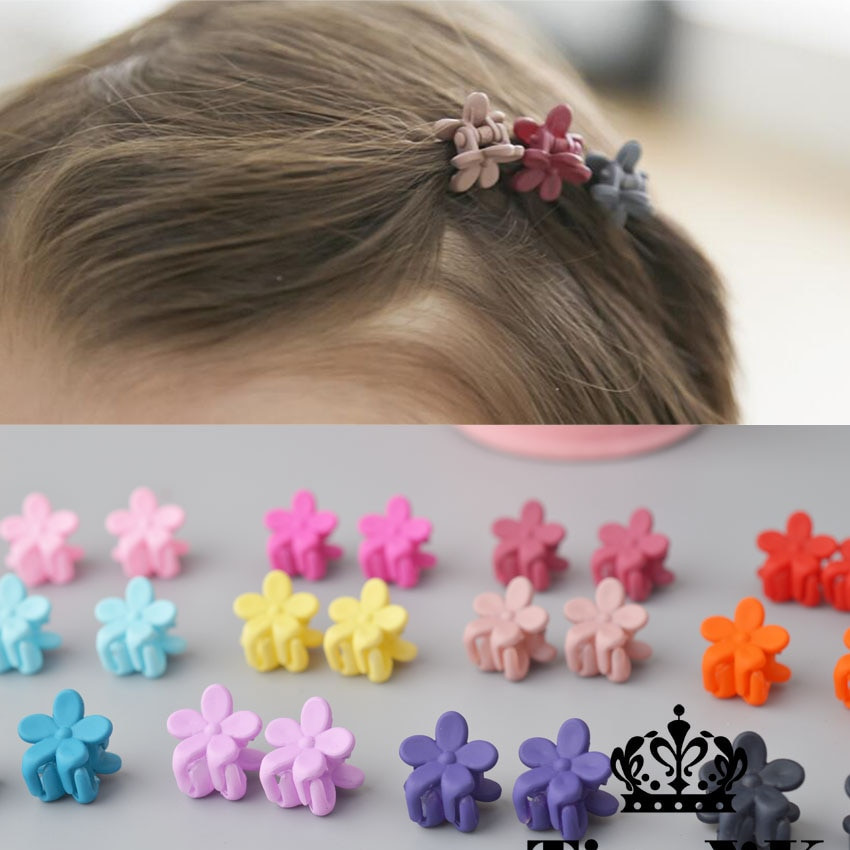 Baby Girl Hair Clips
 10 pcs New Fashion Baby Girls Small Hair Claw Cute Candy