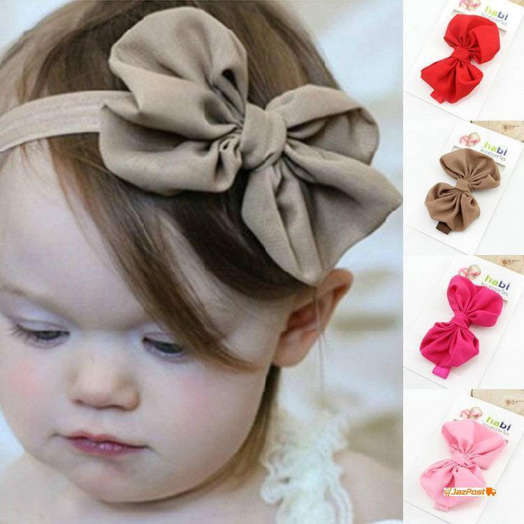 Baby Girl Headbands Diy
 Baby Headband Ribbon Handmade DIY Toddler Infant Kids Hair