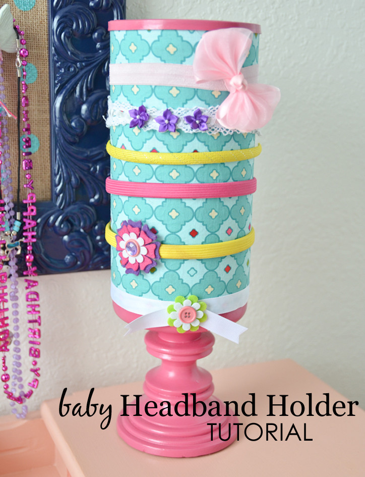 Baby Girl Headbands Diy
 DIY Headband Holder