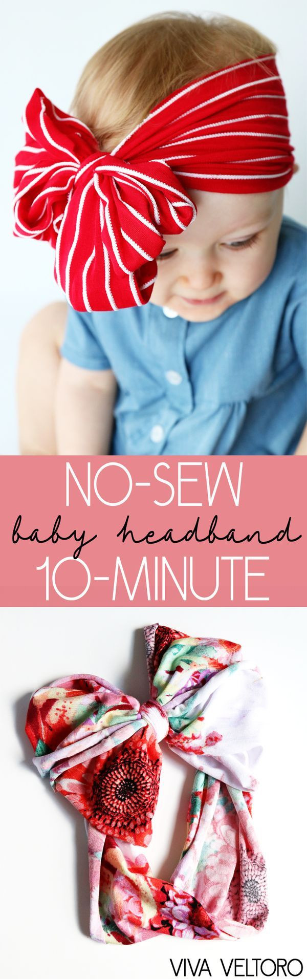 Baby Girl Headbands Diy
 How to Make Baby Headbands Without Sewing