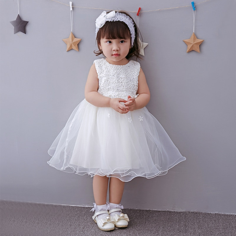Baby Girl Party Wear Dresses
 Baby Girl Dresses Party Wear Vestido Infant Toddler 2018