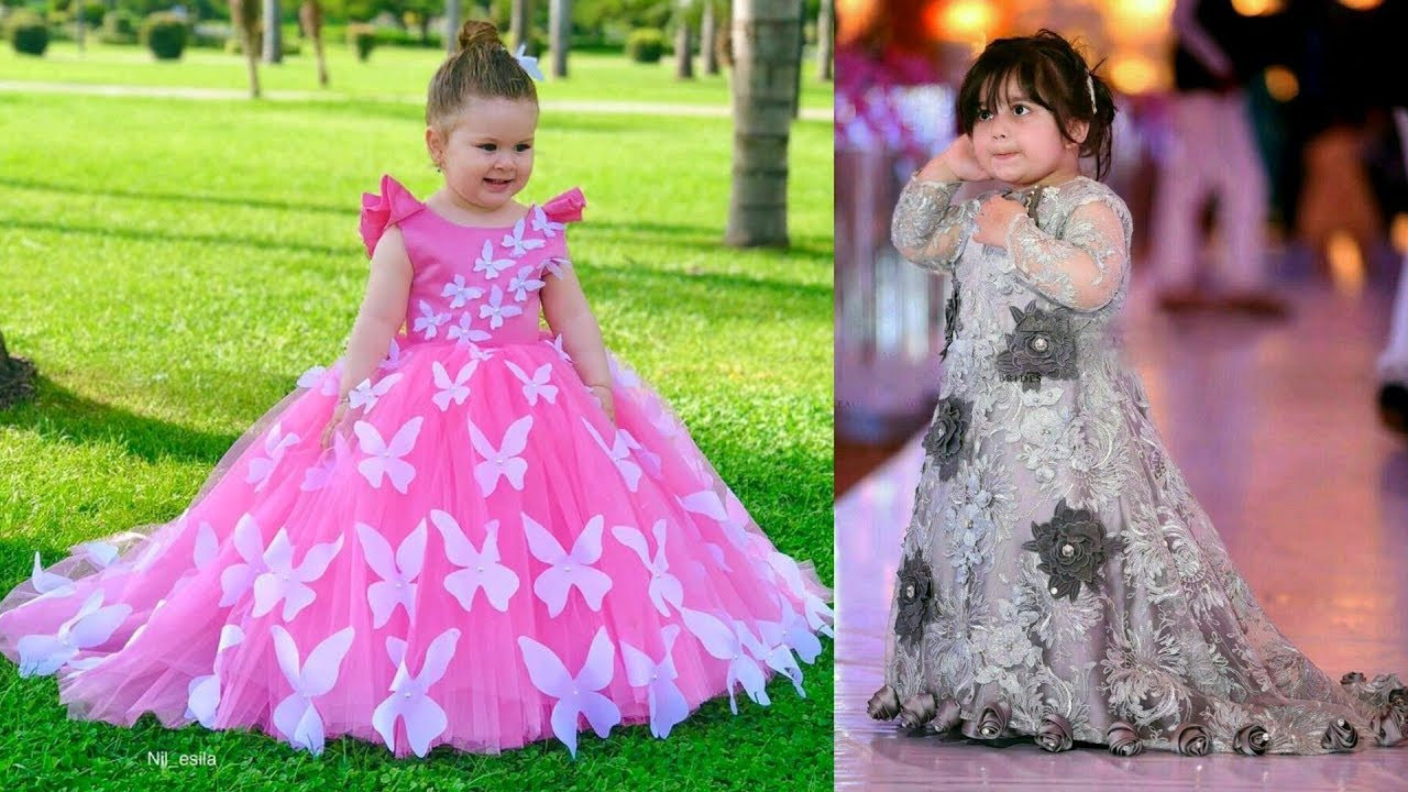 Baby Girl Party Wear Dresses
 Latest Baby Gown Party Wear Dresses For Kids Girls