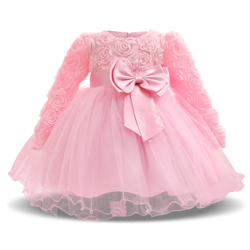 Baby Girl Party Wear Dresses
 Winter Baby Girl Dress Girls First Christmas Family Party