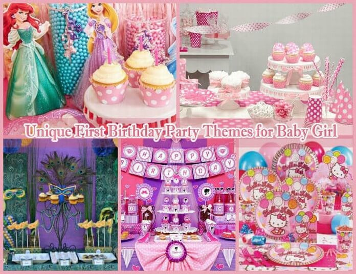 Baby Girls Birthday Party Ideas
 10 Unique First Birthday Party Themes for Baby Girl 1st