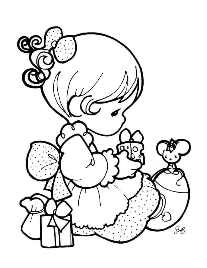 Baby Girls Coloring Pages
 Cute And Latest Baby Coloring Pages