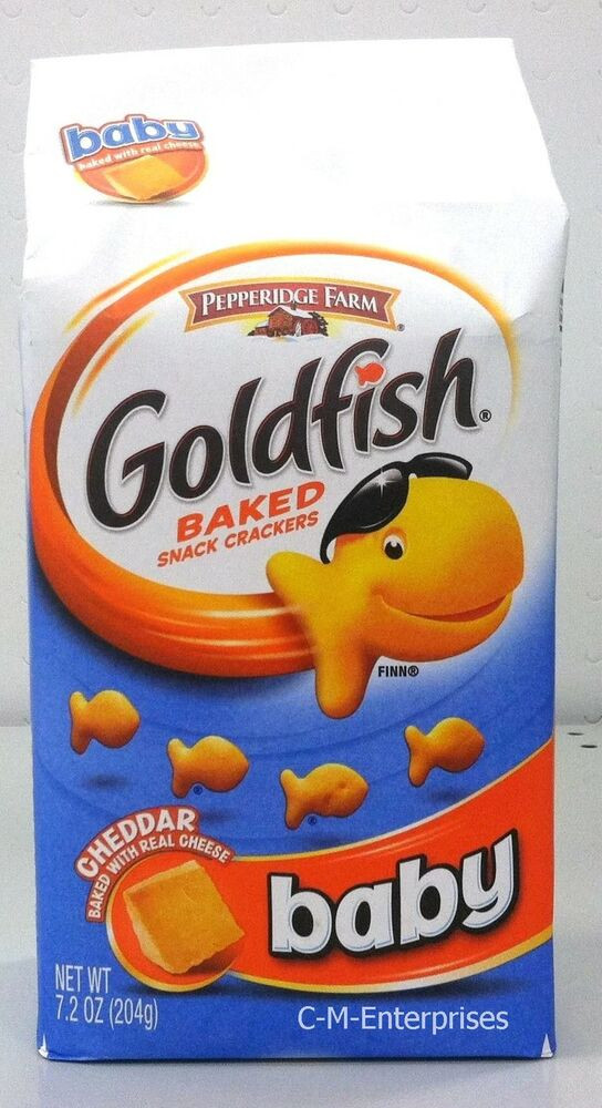 Baby Goldfish Crackers
 Pepperidge Farm Baby Goldfish Cheddar Crackers 7 2 oz