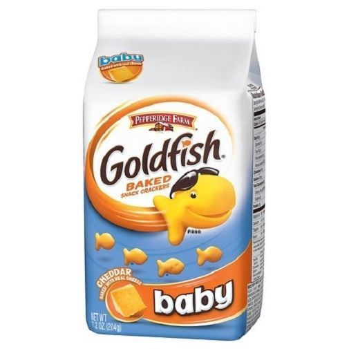 Baby Goldfish Crackers
 Pepperidge Farm Baby Goldfish Baked Snack Crackers