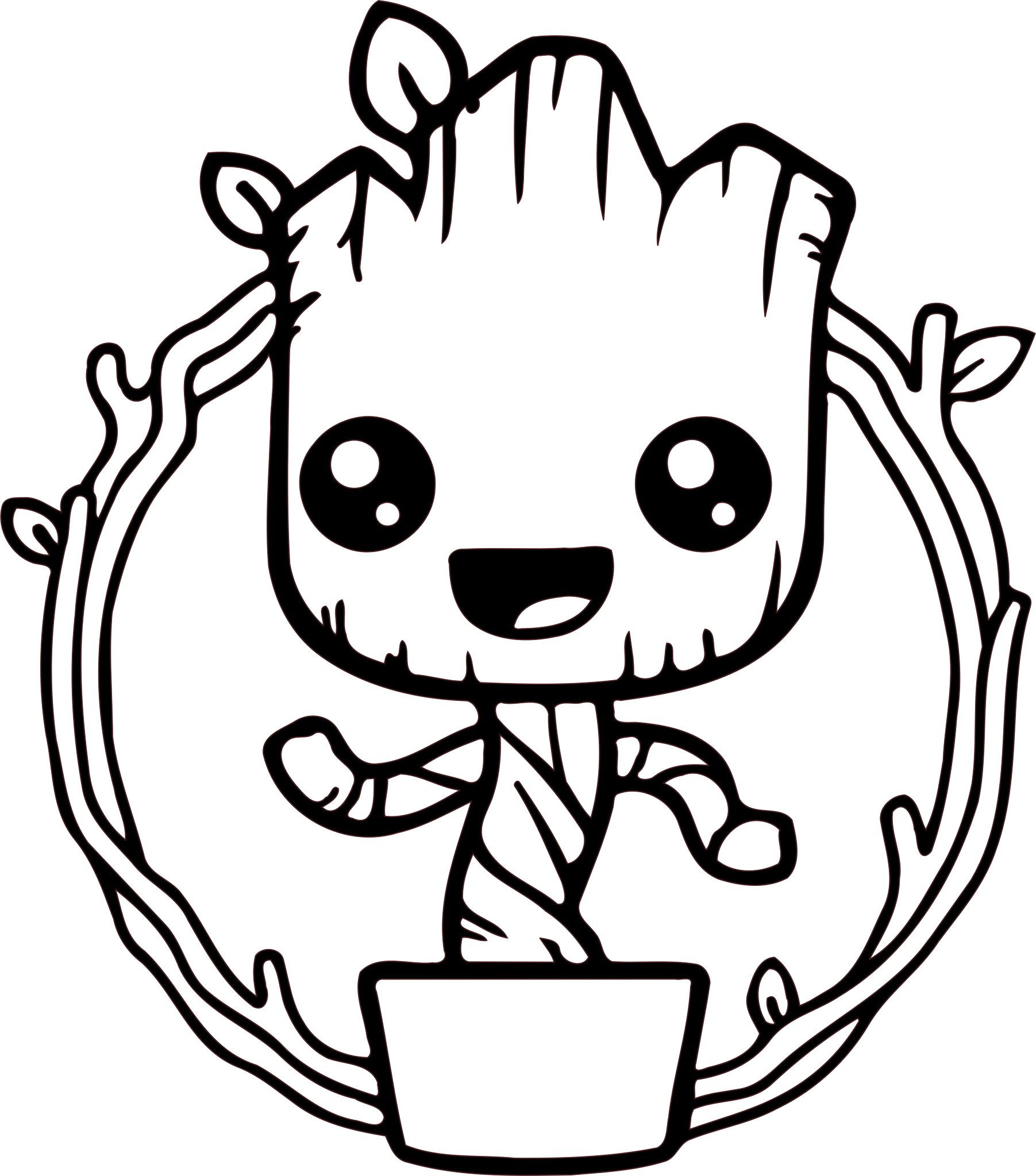 The Best Baby Groot Coloring Page – Home, Family, Style and Art Ideas