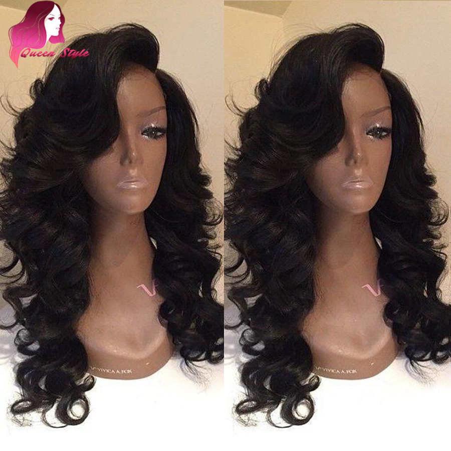 Baby Hair Lace Wigs
 Brazilian Lace Front Wig With Baby Hair Full Lace Human