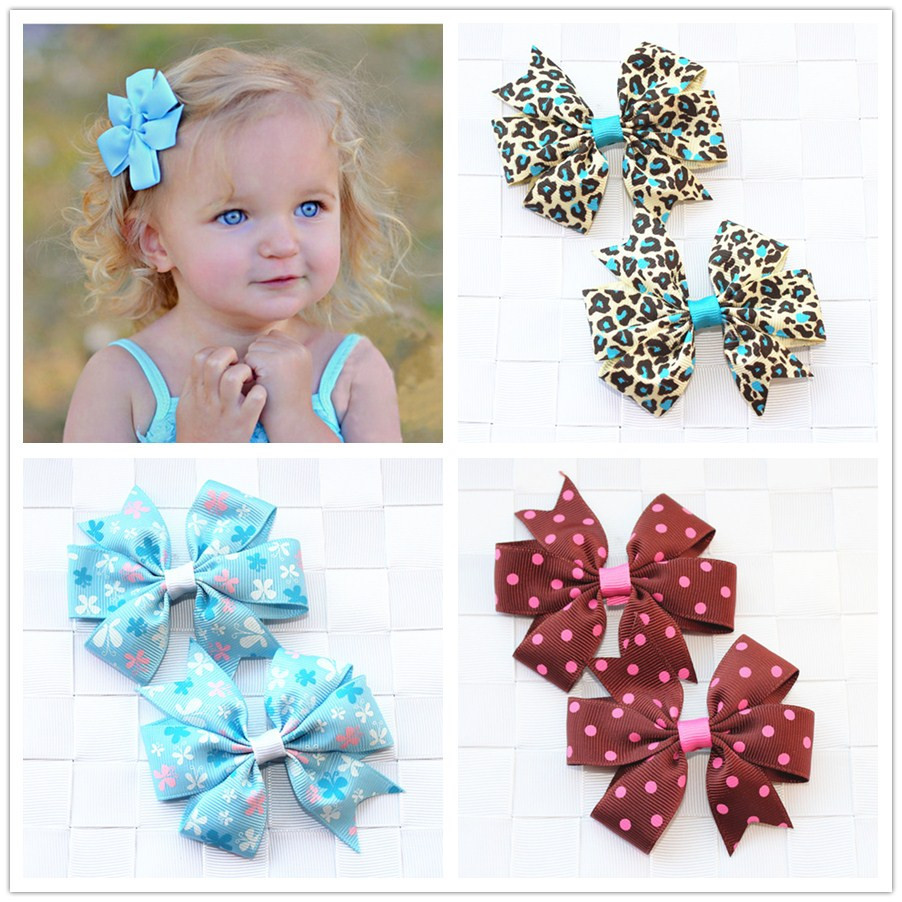 Baby Hair Pin
 Aliexpress Buy Handmade Flowers Ribbon Bows Baby