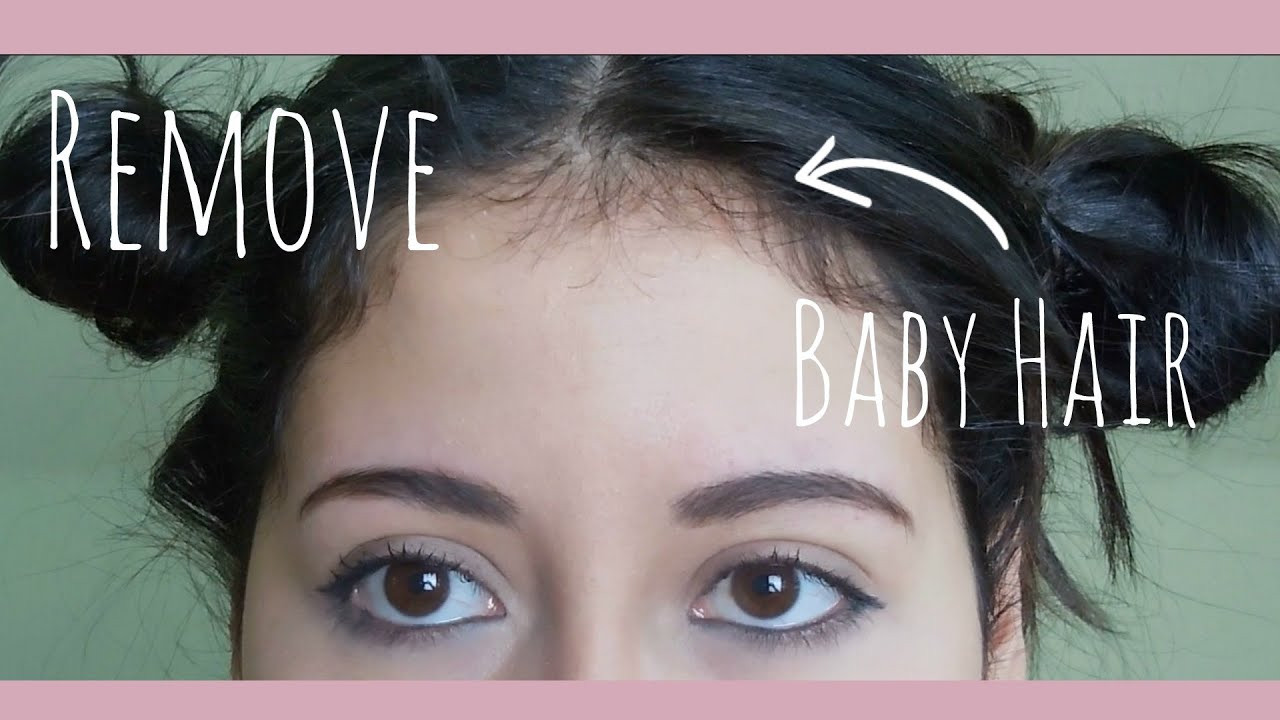 Baby Hair Removal
 HOW I REMOVE MY BABY HAIR ♡ MY HAIR ROUTINE