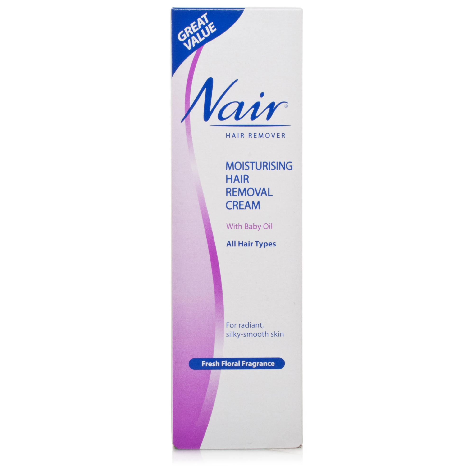 Baby Hair Removal
 Nair Moisturising Hair Removal Cream with Baby Oil