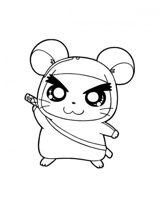 Baby Hamster Coloring Pages
 Malvorlagen fur kinder Ausmalbilder Hamster kostenlos