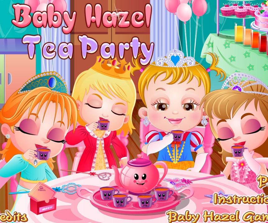 Baby Hazel Tea Party
 Baby Hazel tea party