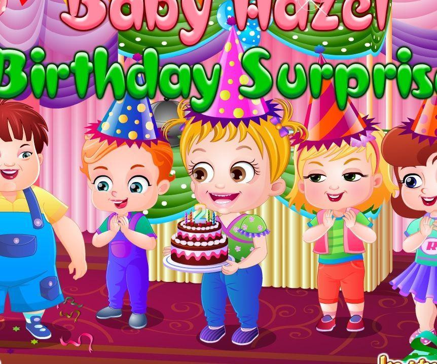 Baby Hazel Tea Party
 Baby Hazel birthday surprise
