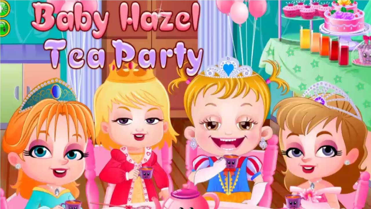 Baby Hazel Tea Party
 Baby Hazel Tea Party Kids Baby Dress Up Girl Movies Cute
