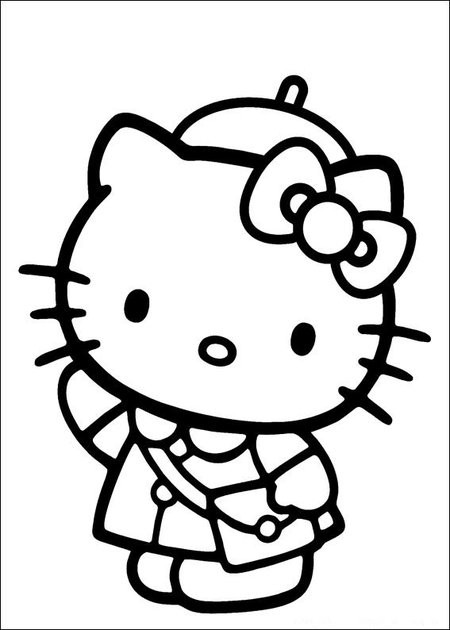 Baby Hello Kitty Coloring Pages
 33 Hello Kitty Picture Pages to Print and Color Disney
