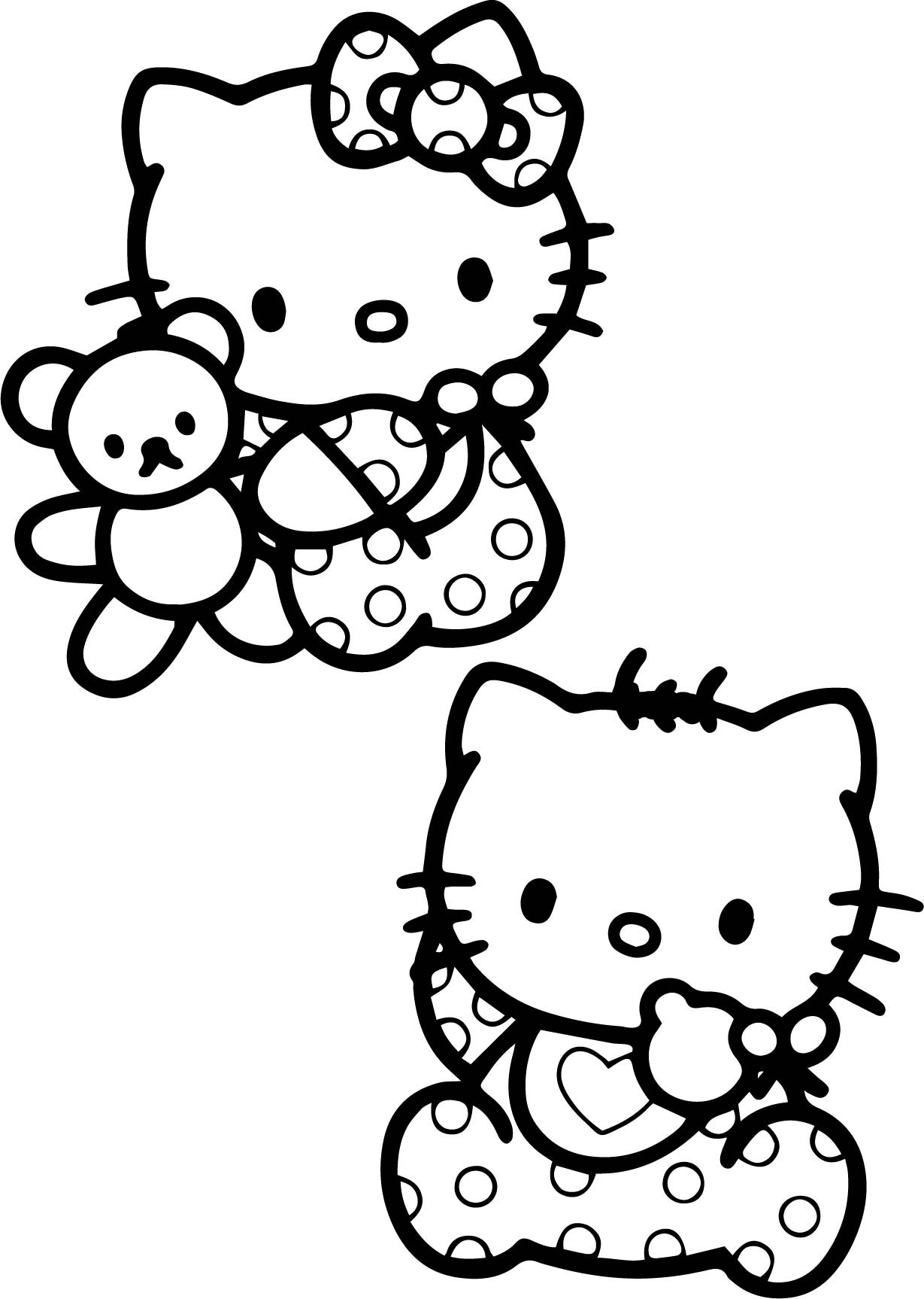 Baby Hello Kitty Coloring Pages
 Baby Hello Kitty Coloring Pages