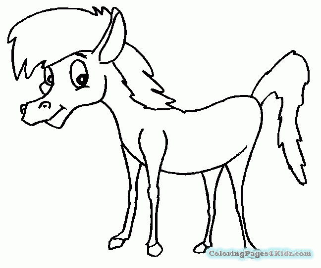 Baby Horse Coloring Pages
 Baby Horse Coloring Pages
