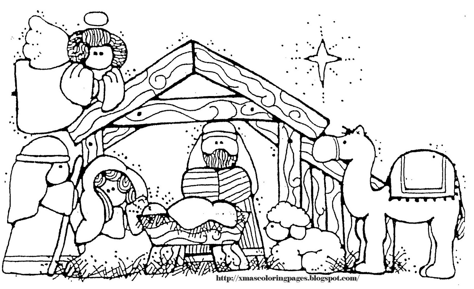 Baby Jesus Coloring Pages For Preschoolers
 Baby Jesus Coloring Pages For Toddlers