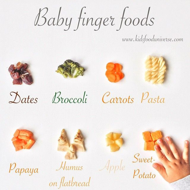 Baby Led Weaning Recipes 9 Months
 Great Baby finger food chart ideal for weaning babies