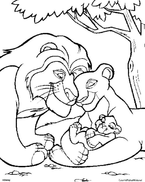 Baby Lion Coloring Page
 Baby lion coloring pages timeless miracle