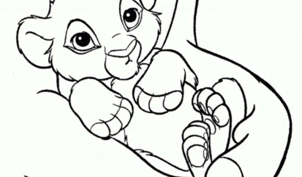 Baby Lion Coloring Page
 Get This Baby Lion Coloring Pages for Kids