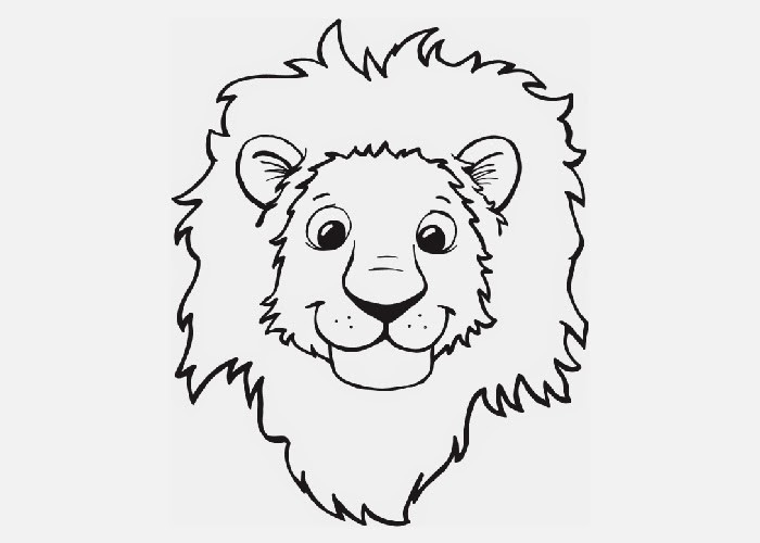 Baby Lion Coloring Page
 Baby lion coloring pages