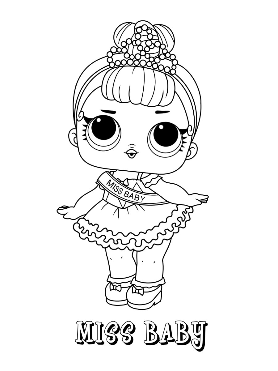 Baby Lol Coloring Pages
 LOL Surprise coloring pages