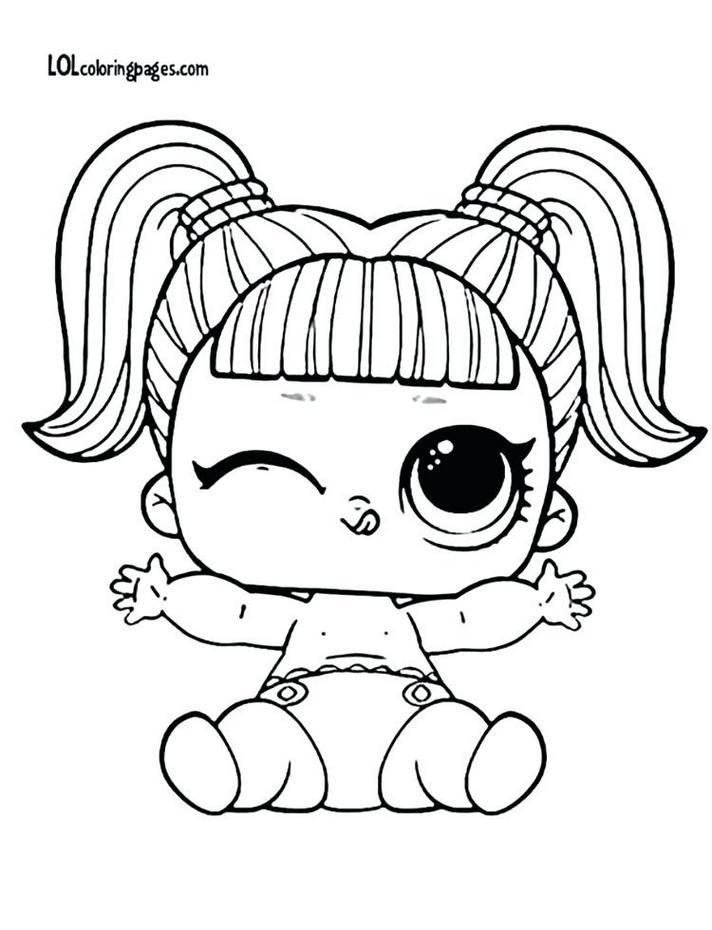Baby Lol Coloring Pages
 i love you baby coloring pages new free printable