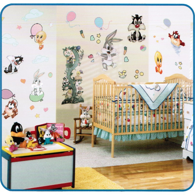Baby Looney Tunes Nursery Decor
 Baby Looney Tunes Balloon Fun Jumbo Stick Ups