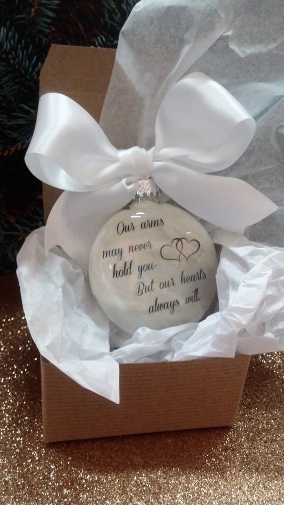 Baby Loss Gift Ideas
 Miscarriage Gift Memorial Ornament Personalized Baby