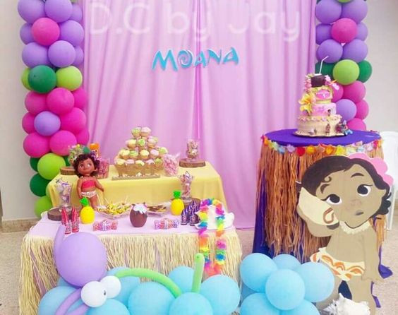 Baby Moana Party Decorations
 Southern Blue Celebrations MOANA PARTY IDEAS