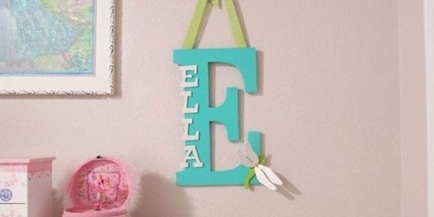 Baby Name Decoration Ideas
 Baby Name Decor 15 Ways To Personalize Your Baby s