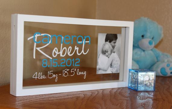 Baby Name Gifts Personalized
 Items similar to Custom Personalized Baby Name and Stats